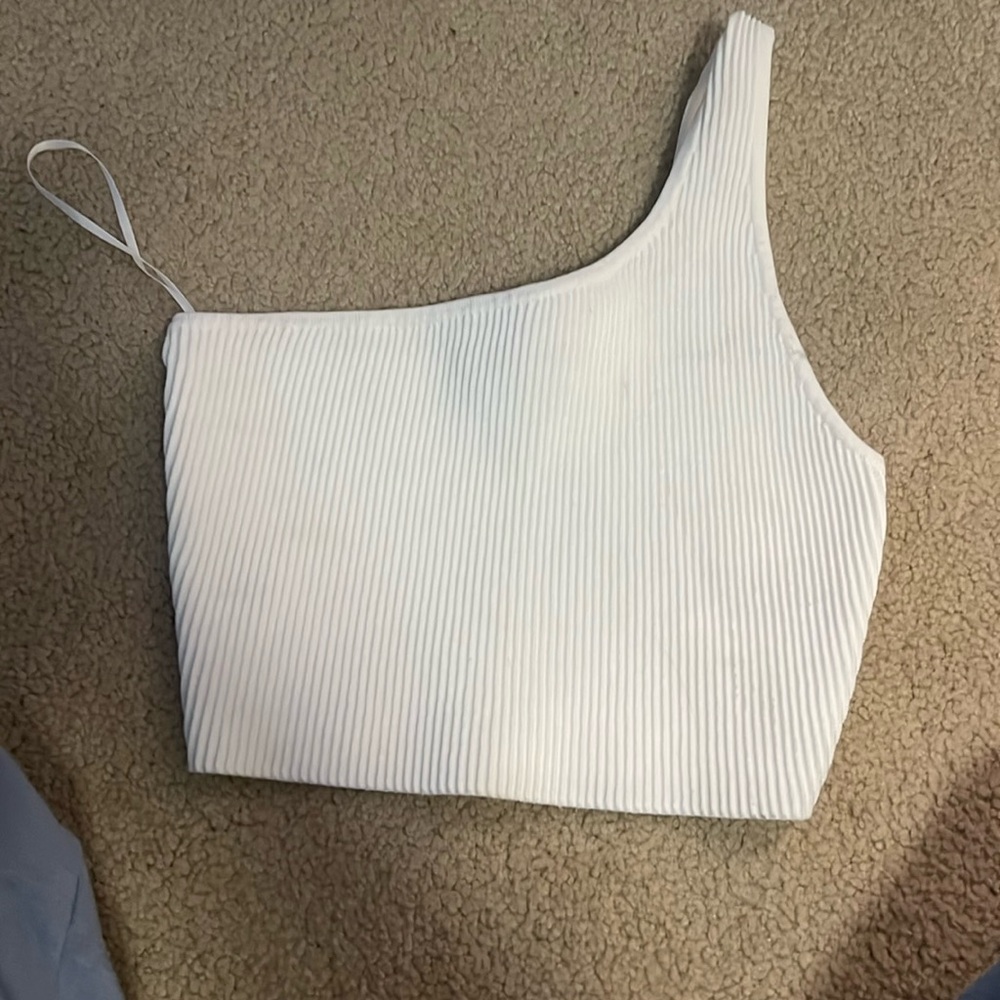 Aritzia one shoulder top